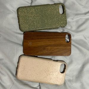 Three IPhone 6/6s/7/8 cases